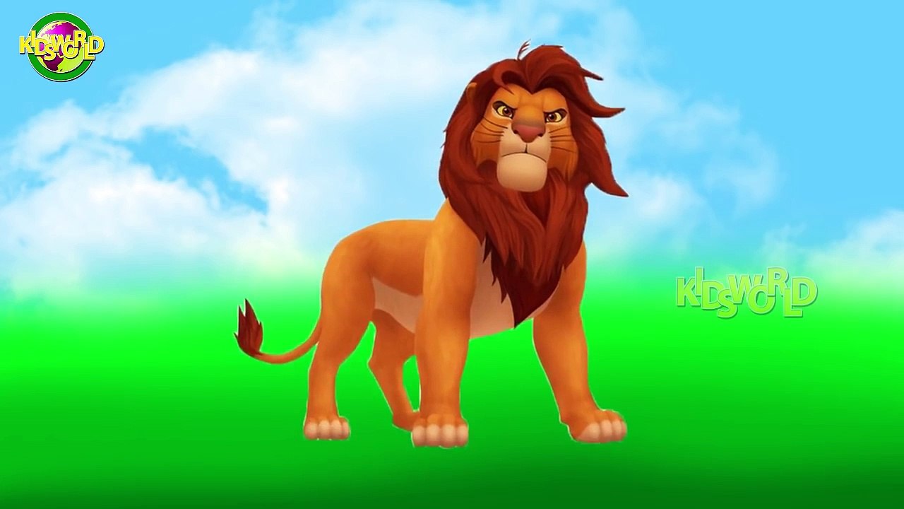 Lion Cartoon Finger Family Nursery Finger Family Rhymes Kids World Finger Family Rhymes