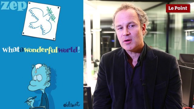 Zep reçoit le premier prix Wolinski de la BD du Point