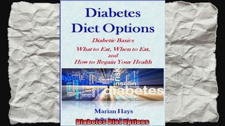 Diabetes Diet Options