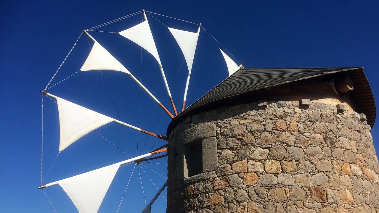 Mühlen auf Patmos 2015
