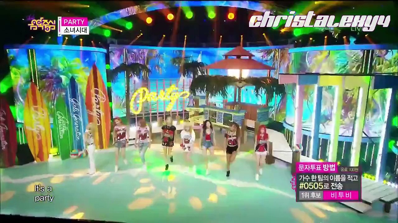 [MR Removed] Girls' Generation - Party Live HD {150711} ✿◕ ‿ ◕✿