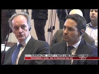 STOLTENBERG NE TIRANE PER TERRORIZMIN.mpg - News, Lajme - Vizion Plus