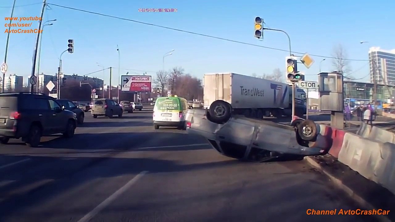 Car Crash Compilation March 2015 part 4 / Horrible accidents / Dash Cam Compilation March
