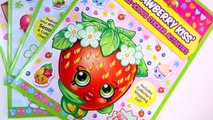 4 Shopkins Smell-icious Activities Books with Scented Stickers Review Video Cookieswirlc