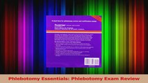 PDF Download  Phlebotomy Essentials Phlebotomy Exam Review Read Full Ebook