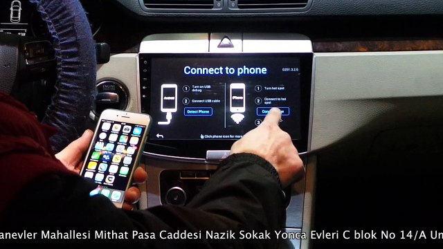 VOLKSWAGEN PASSAT CC B6 B7 KASA 10.2 INCH ANDROID MULTIMEDIA MirrorLink CARAUDIOSOUL DEN