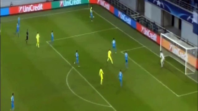 AA Gent vs Zenit 2 1 All Goals & Highlights Champions League 09 12 2015