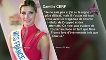 Camille Cerf blasée de la vie de Miss France ? 