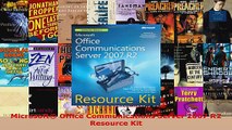 Read  Microsoft Office Communications Server 2007 R2 Resource Kit EBooks Online