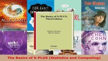 Read  The Basics of SPLUS Statistics and Computing Ebook Free