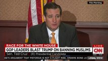 Ted Cruz commends Donald Trump