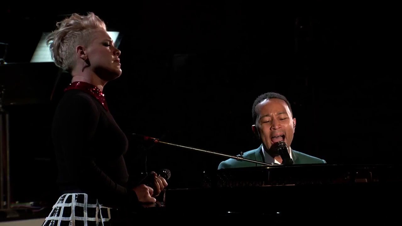 John Legend + P!nk - Someday We'll All Be Free (Donny Hathaway) - Shining A Light: A Concert for Progress - 2015