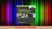 Read  BNI Building News Remodeling 2008 Costbook Home Remodelers Costbook EBooks Online