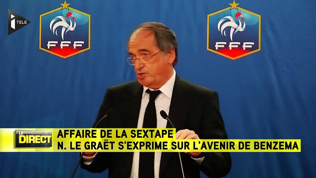 Noël Le Graët: "Karim Benzema n'est plus sélectionnable"