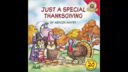 Little Critter Just a Special Thanksgiving by Mercer Mayer Free PDF