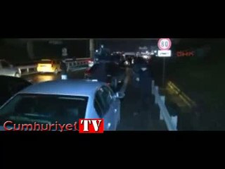 İstanbul'da jandarma aracına saldırı