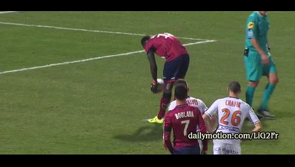 Famara Diedhiou Goal - Clermont 3-1 Laval - 11-12-2015