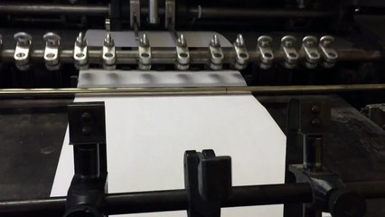 Heidelberg Gto 46 NP İle Fatura Basımı / İstanbul