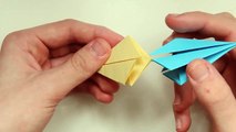 Origami Magic Circle Easy. (Instructions) (Full HD)