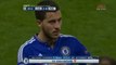 Hazard pushing Mourinho's hand away