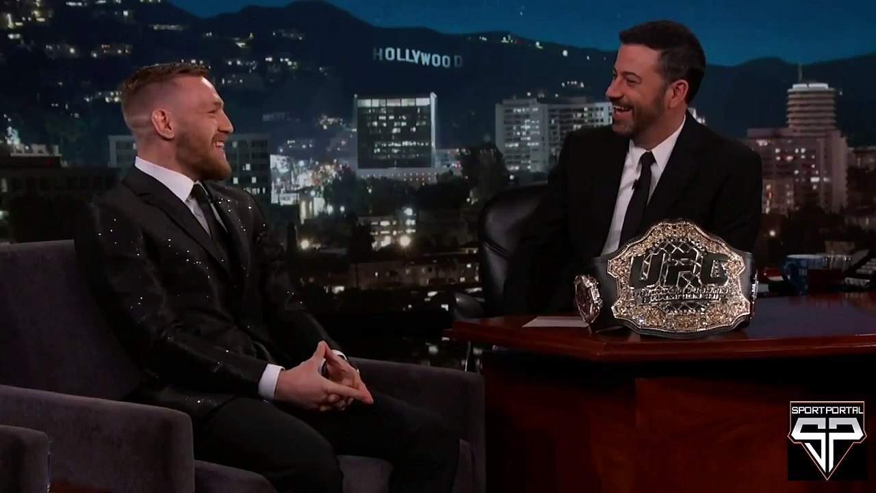 Conor Mcgregor on Jimmy Kimmel Live Highlights