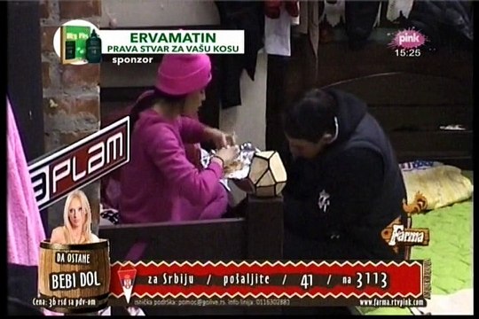 Stanija i Kristijan rucaju u sobi picu! #Farma 6