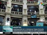 Asumen el cargo 13 gobernadores en Argentina