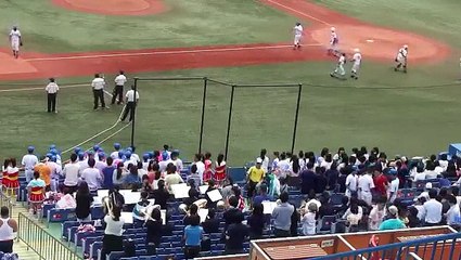 錦城学園高校　シートノック応援
