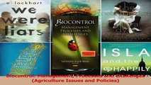 PDF Download  Biocontrol Management Processes and Challenges Agriculture Issues and Policies PDF Online