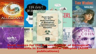 PDF Download  Field Guides for the Determination of Biological Contaminants in Environmental Samples Download Online