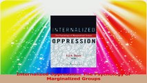 Internalized Oppression The Psychology of Marginalized Groups Download