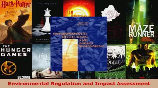 PDF Download  Environmental Regulation and Impact Assessment PDF Online