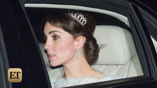 Kate Middleton Beautifully Wears Princess Diana's Favorite Tiara