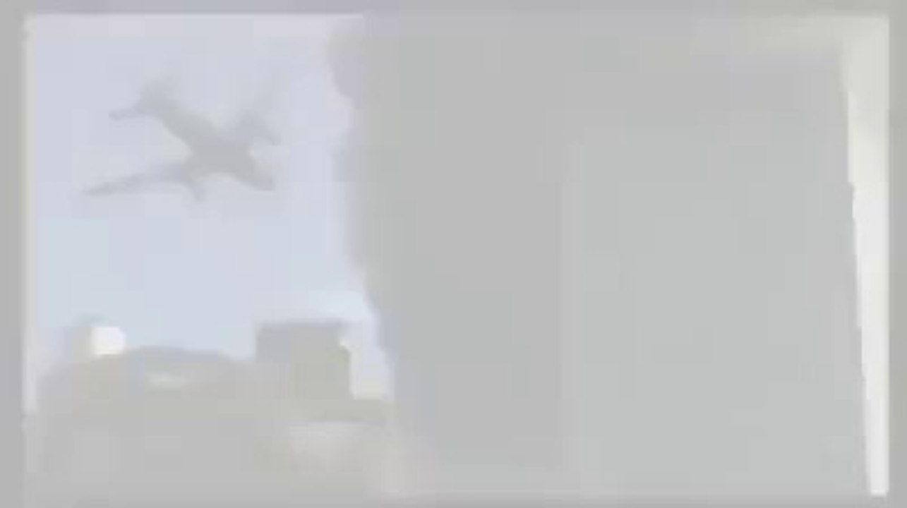 9/11 Video is Fake Proof is Here, See the Plane Wing Behind the Building