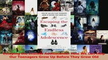 PDF Download  Escaping the Endless Adolescence How We Can Help Our Teenagers Grow Up Before They Grow Download Online