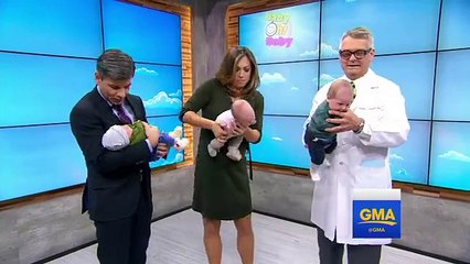 Doctor explains amazing technique to calm crying babies