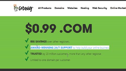 How to register domain in GoDaddy part-2