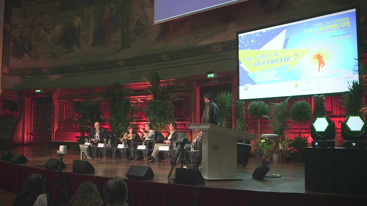 Le Forum du CNRS (Paris, 13 novembre 2015)