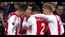 van de Beek Goal - Ajax 1-0 Molde - 10-12-2015