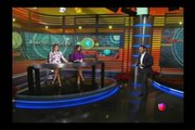 Barbara Bermudo and Pamela Silva Conde Sexy Legs 12-8-15