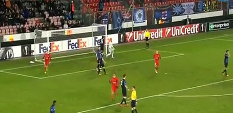Pione Sisto Goal - Midtjylland 1 - 0 Club Brugge - 10_12_2015