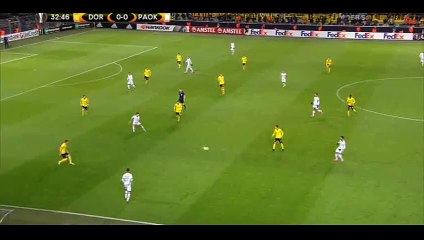 Róbert Mak Goal - Dortmund 0-1 PAOK - 10-12-2015