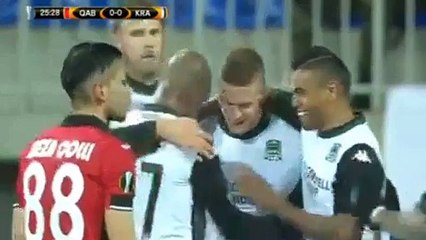 Ragnar Sigurdsson Goal - Gabala 0 - 1 Krasnodar - 10/12/2015
