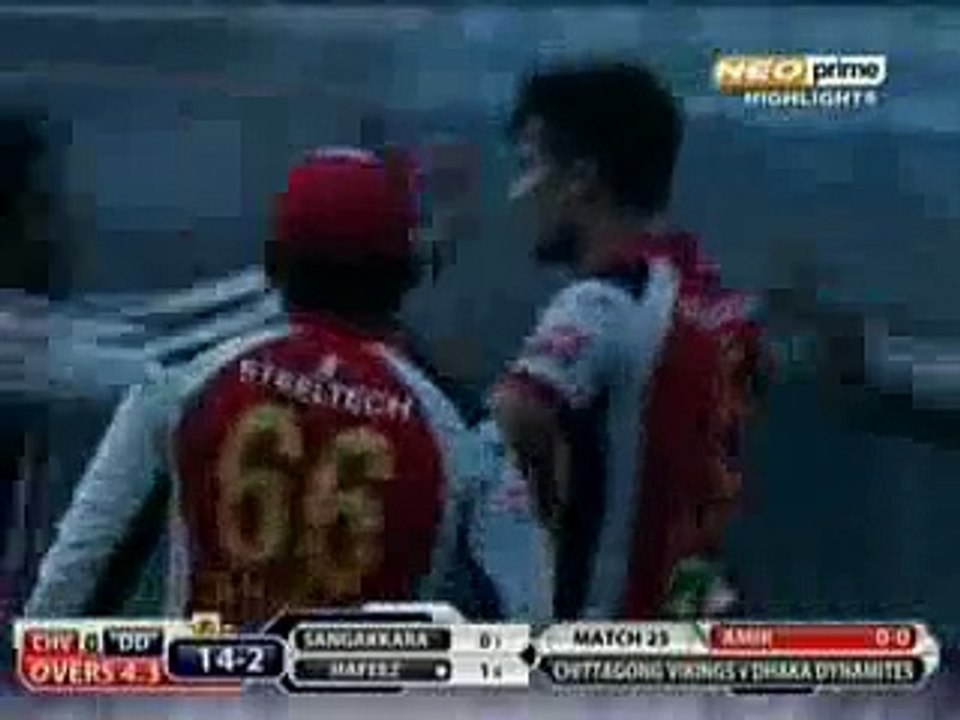 Mohammad Amir 3 wickets vs Dhaka Dynamites  Bangladesh Premier League 2015 - Muhammad Amir amazing bowling 2015