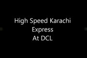 karachi express Train High Speed At DCL
