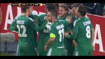 Steffen Hofmann Goal - Rapid Vienna 1-0 Din. Minsk - 10-12-2015