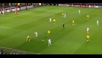 Róbert Mak Goal - Dortmund 0-1 PAOK - 10-12-2015