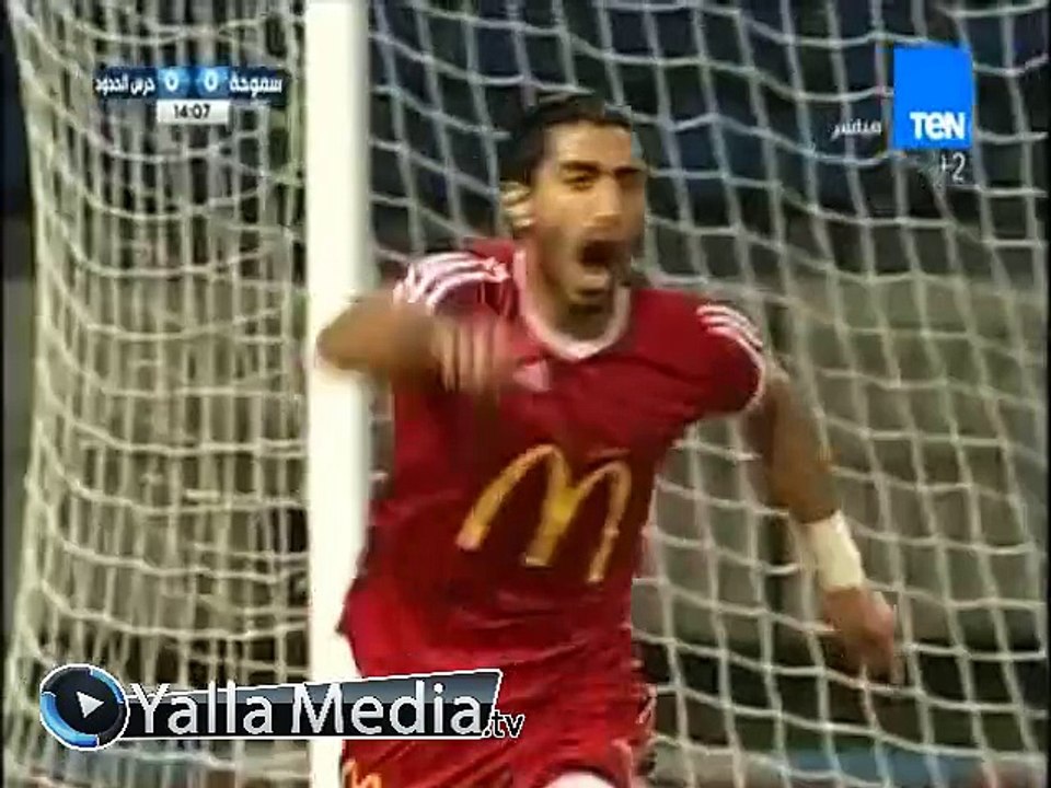 اهداف مباراة ( سموحة 2-2 حرس الحدود ) الدورى المصرى الممتاز