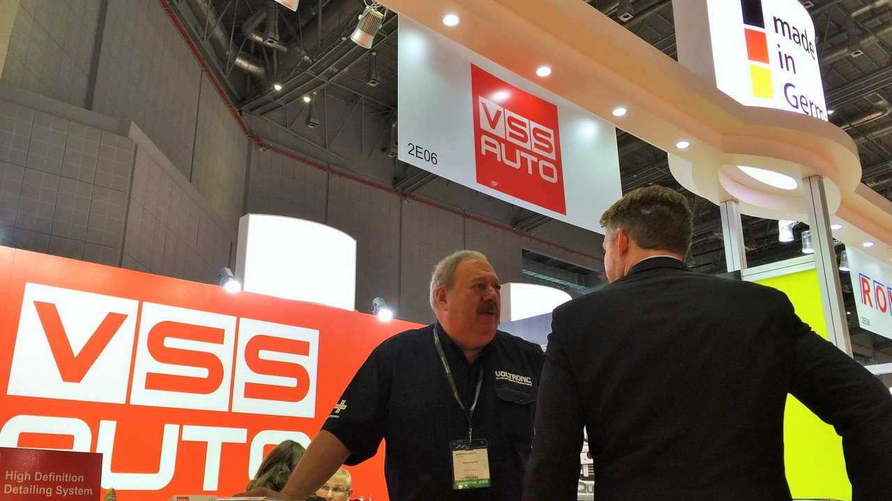 BMW 535 GT Paint Protection by VSS Germany High Definition Detailing System showcased at Automechanika Shanghai 2015