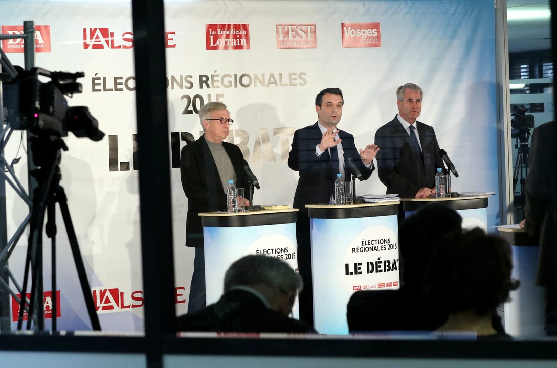 Alsace Champagne-Ardenne Lorraine : on refait le débat des Régionales entre Masseret, Philippot et Richert